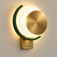 Orvelliqa™ Crescent Brass Wall Lamp