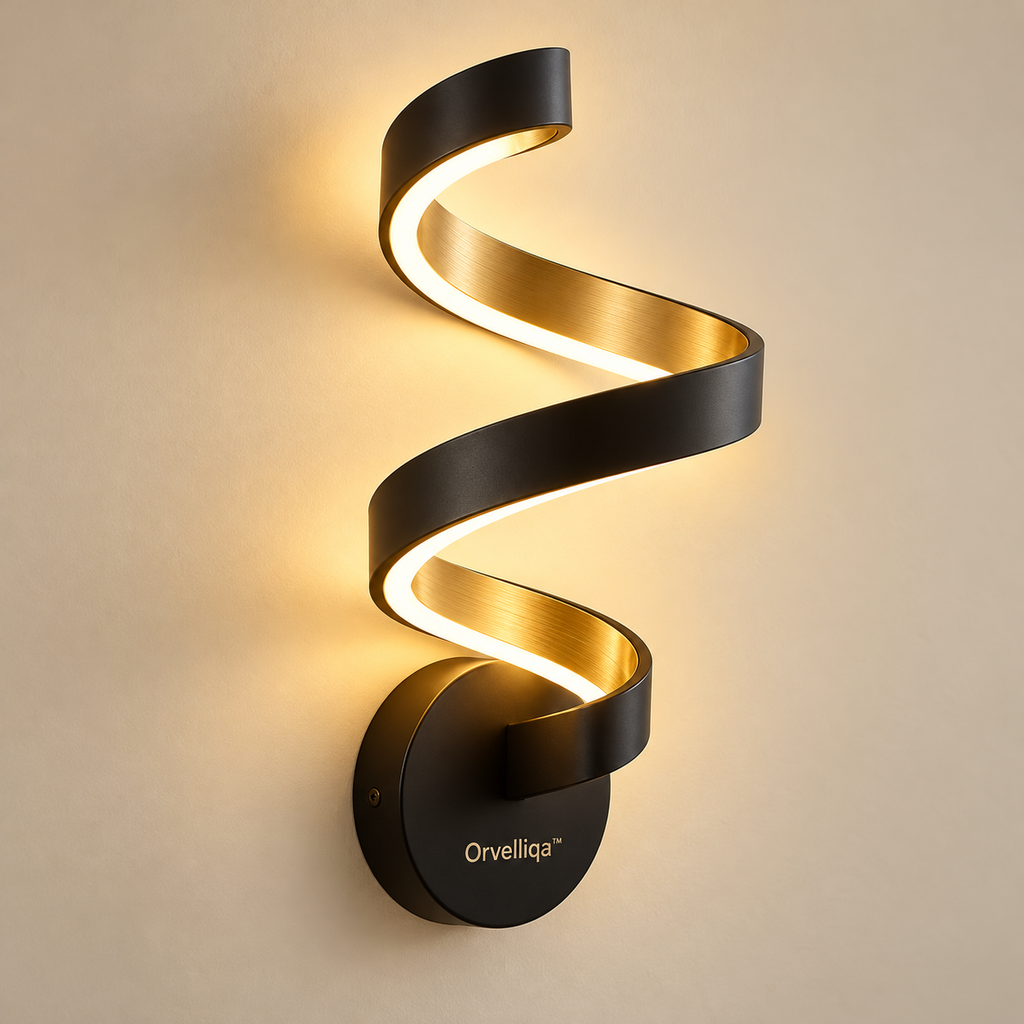 Orvelliqa™ Spiral Ribbon Wall Sconce - image 1