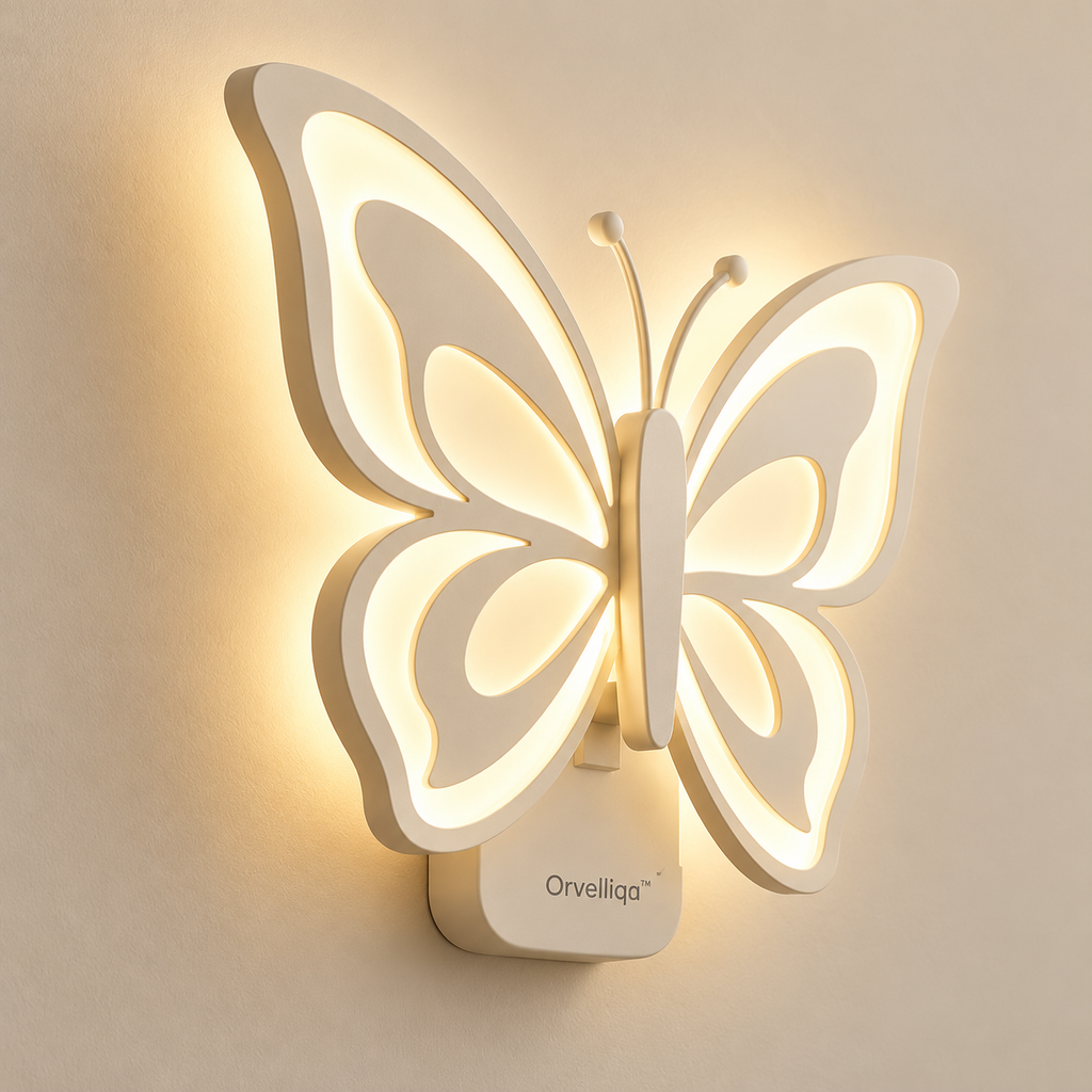 Orvelliqa™ Glowing White Butterfly Night Light - image 1